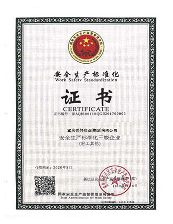 安全生產(chǎn)標(biāo)準(zhǔn)化